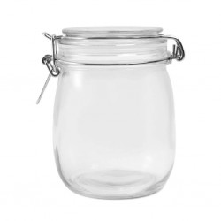 Zibo Hermetic 6504 1000ml Glass Storage Jar + "O"