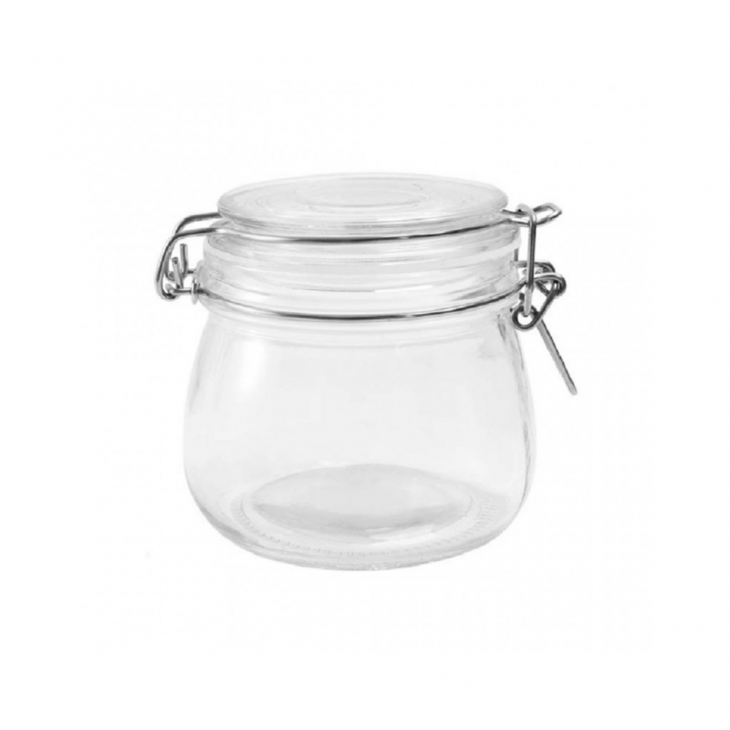 Zibo Hermetic 6502 500ml Glass Storage Jar +"O"