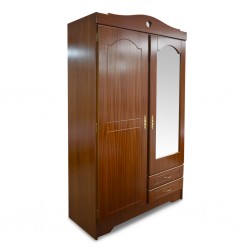 Jacinthe Wardrobe 2 doors Sapele MDF