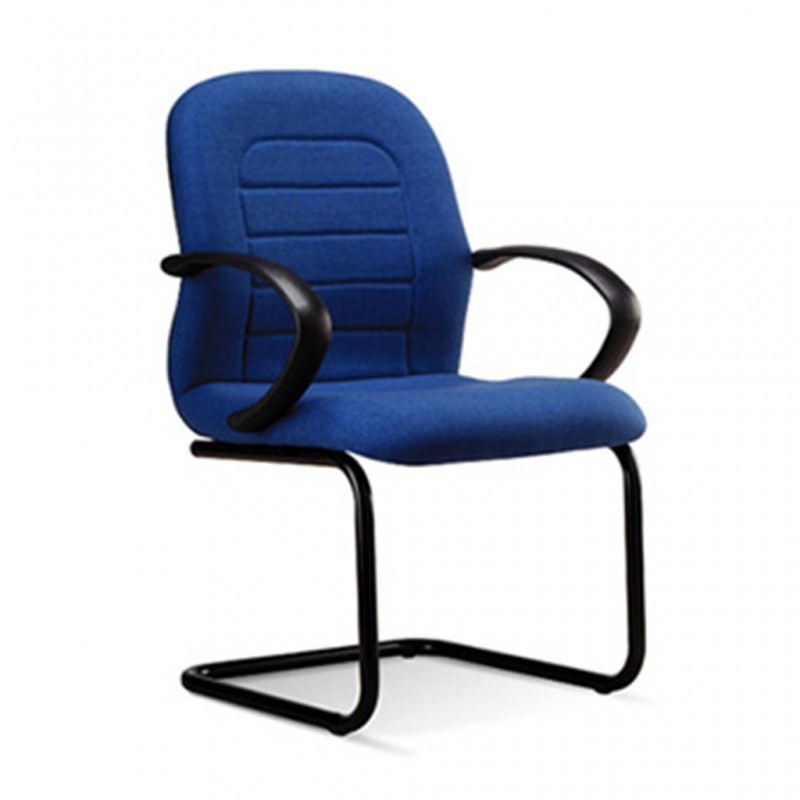 Visitors Chair ER 04 Seat Blue Fabric Visitors Chair ER 04 Seat Blue Fabric