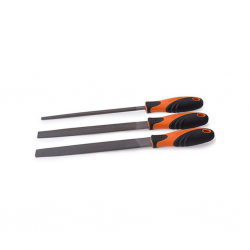 Kendo TKENDO-85118 SAAME STEEL FILE 3Pc SET 200mm