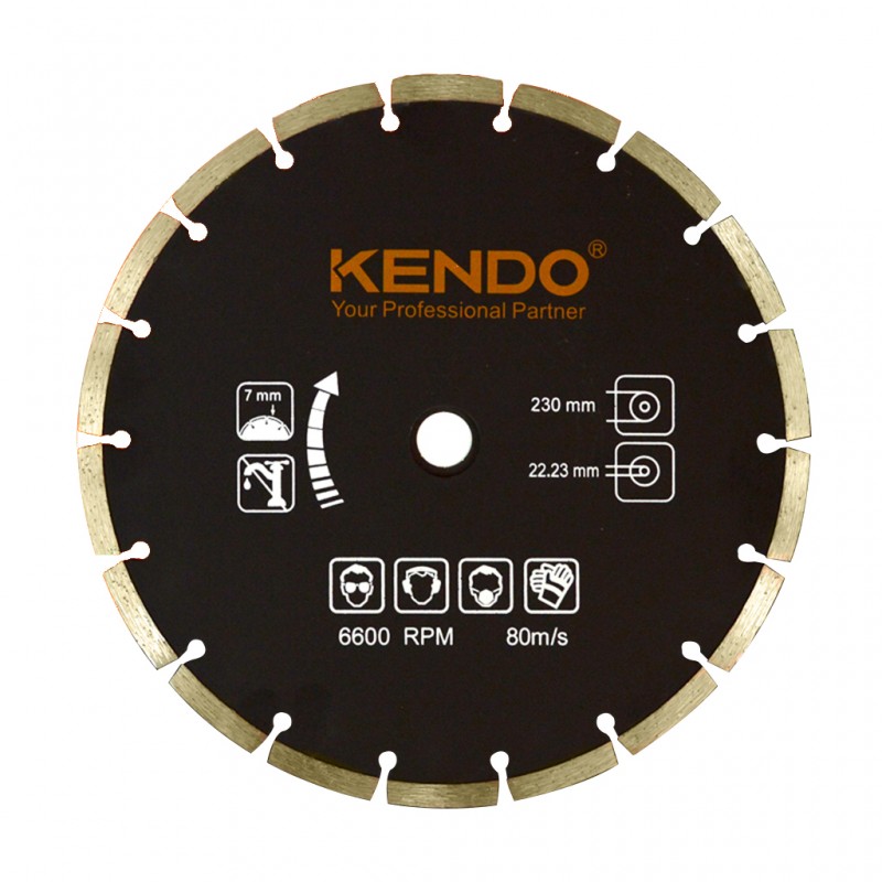 Kendo TKENDO-61117112 KENDO DIAMOND BLADE SEGMENTED