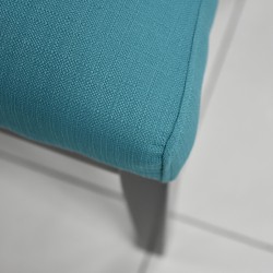 Cove Accent Chair Sachi 2 Teal Color Fabric