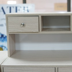 Lavender Student Desk Melamine MDF Ash Oak