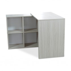 Snowdrop Student Desk Melamine MDF Ash Oak