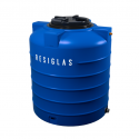 Resiglas 750 Lts Polychrome Water Tank Ocean Blue