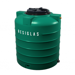 Resiglas 2000 Lts Polychrome Water Tank Mint Green