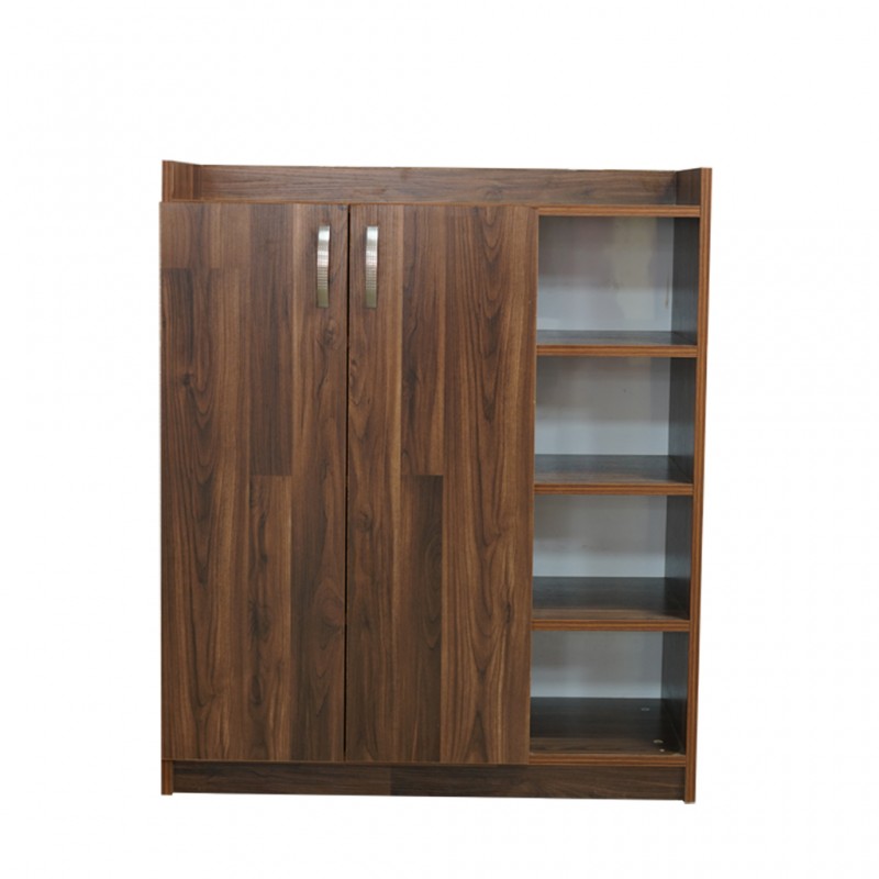 Shoe Rack 2P+4 Shelf Melamine MDF Ref FG017