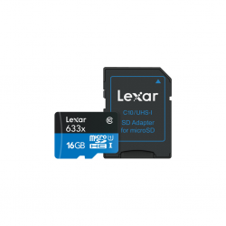 Lexar 633x MicroSDHC UHS-I 16GB