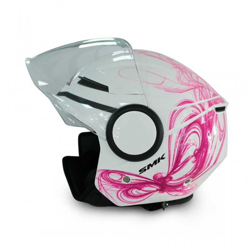 SMK Streem GL190 G/White Fantasy helmet 06674