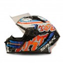 SMK Stellar GL237 G/Black F/F W/G Helmet 06666