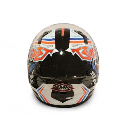 SMK Stellar GL237 G/Black F/F W/G Helmet 06666