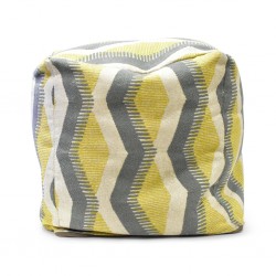 Pierce Pouf in Fabric