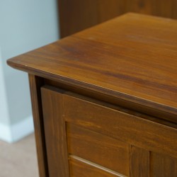 Samantha Night Table Pine Dark Oak