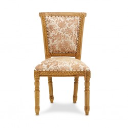 Azzona Dining Chair In Teak W/Fabric Cushion Seat