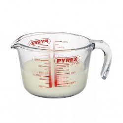 Pyrex Glass 1L Measuring Jug "O"