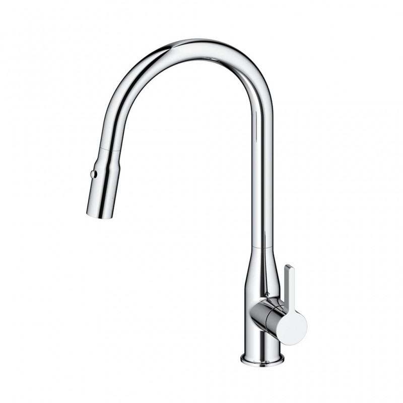 Aquavit Kitchen Mixer Single lever Pull down Chrome ATKF1112CH