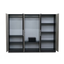 Florence 6 Dr Wardrobe MDF drawer+mirror inside