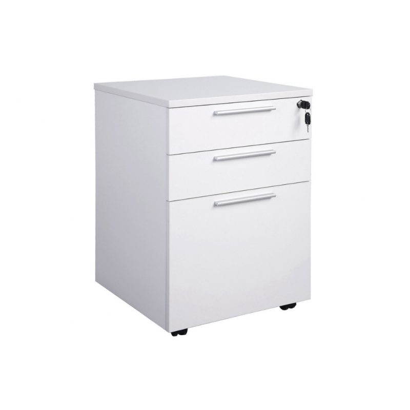 Pedestal With 2 Small & 1 Filling Drawers Pedestal With 2 Small & 1 Filling Drawers