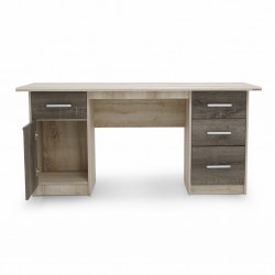 Lugano Office Table PB Castillo Oak