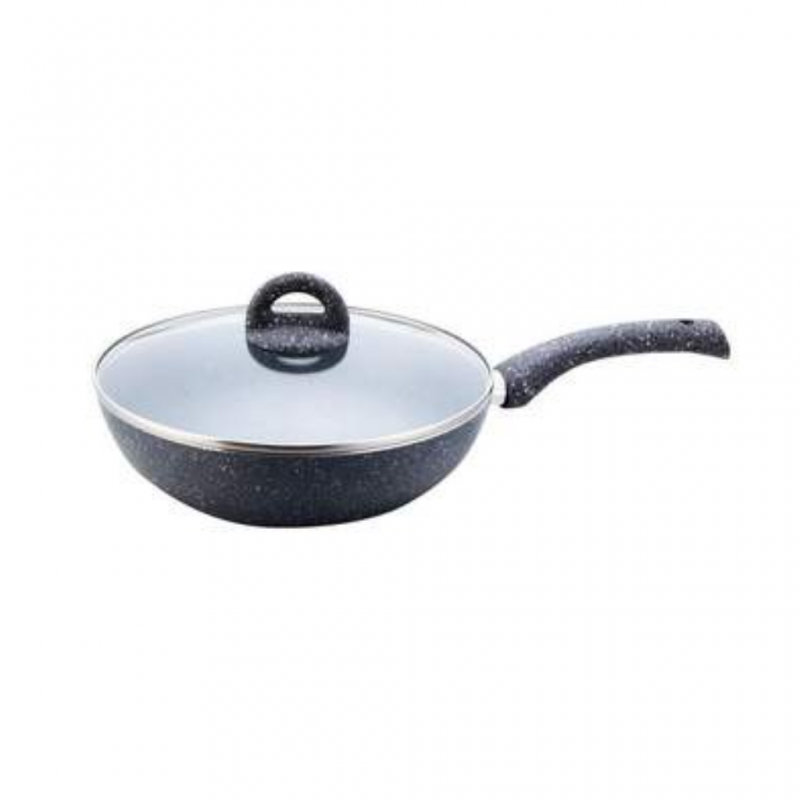 Wonderchef WON410 26cm Granite Wok With Lid 63152994