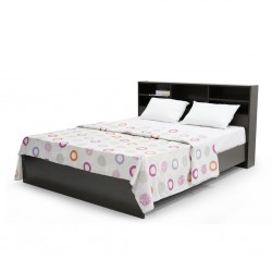 Rio Bed 150x190 cm MDF Wengue