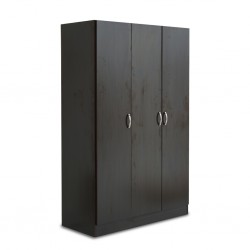 Rio Wardrobe 3 Doors MDF Wengue