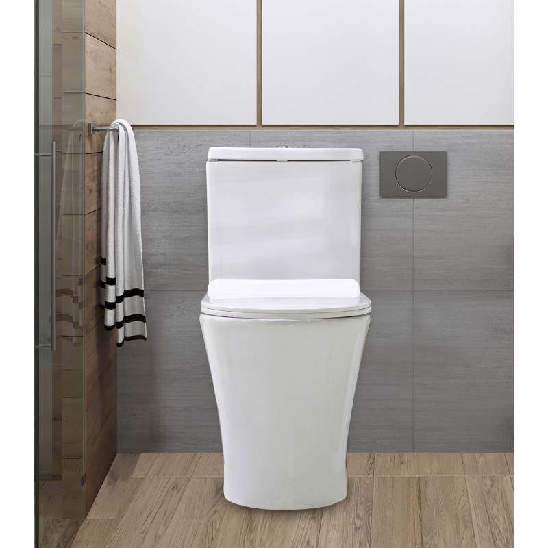 Dura closed coupled , WC SWSONSA-2020W Color White D:640*380*800mm