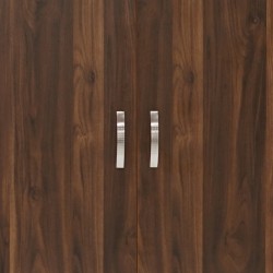 Tripoli Wardrobe 4 Doors MDF Kiaat and Creamywood