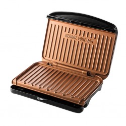 George Foreman 25811 Fit Copper Medium Grill "O"