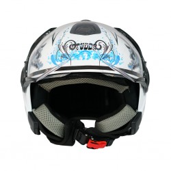 Studds Downtown D1 White N1 06979 Helmet