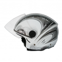 Studds Track D1 White N4 06982 Helmet