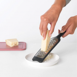 Brabantia 121661 TASTY+ Dark Grey Slice Grater + Cover 5YW "O"