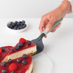 Brabantia 122989 TASTY+ Jade Green Cake Server + Cutting Edge 5YW "O"