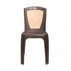 Cello Chair Aurina Matt-Brown/Beige Back