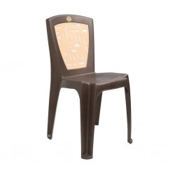 Cello Chair Aurina Matt-Brown/Beige Back