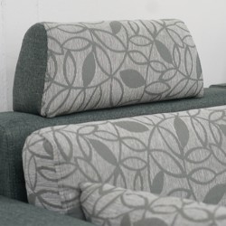 Picasso Sofa Corner Grey Fabric