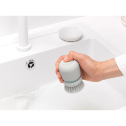 Brabantia 302640 Light Grey Soap Dispensing Dish Brush 5YW "O"