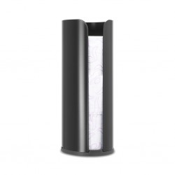 Brabantia 280504 ReNew Matt Black Toilet Roll Dispenser 10YW "O"