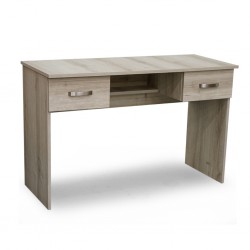 Azell office table with 2 drawers MDF greyish grey