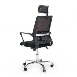 Cyrus High Back Office Chair Full Black Color