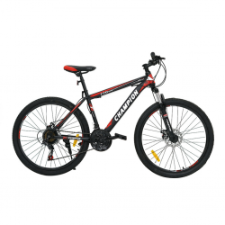 Champion YM770 26" Black/Red MTB Bike