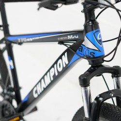 Champion YM770 26" Black/Blue MTB Bike