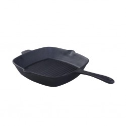 Wonderchef WON514 Forza Cast Iron 26cm Grillpan Pre-seasoned