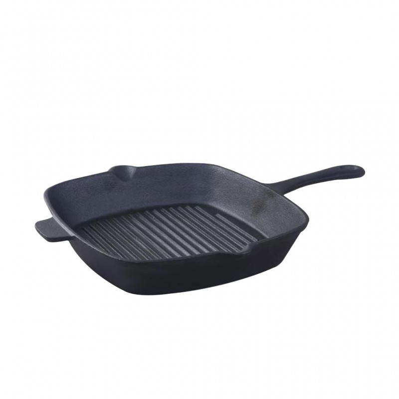 Wonderchef WON514 Forza Cast Iron 26cm Grillpan Pre-seasoned