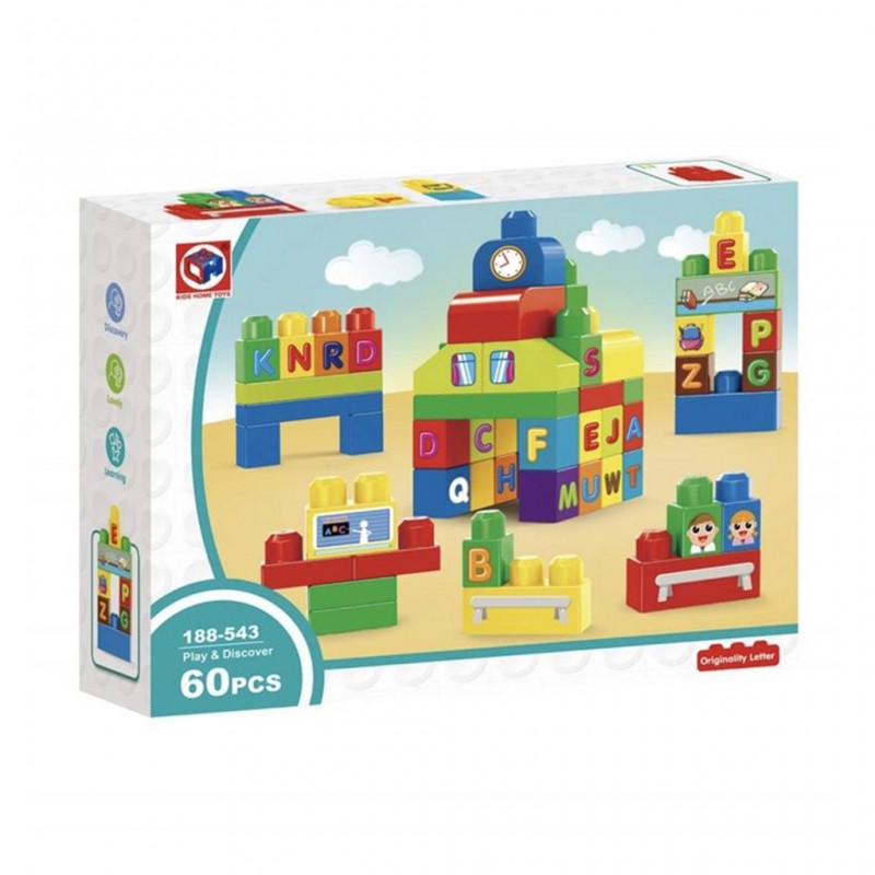 Masen Novelties Building Blocks 60Pcs 188-543