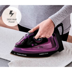 Morphy Richards 303140 Turbosteam Purple/BK S/Iron