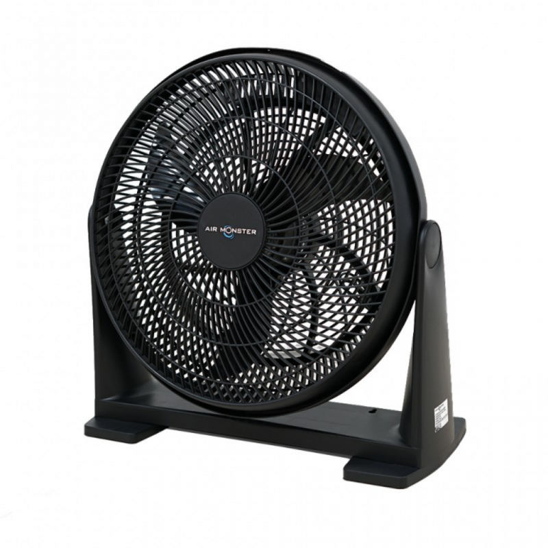 Air Monster 15695 16" (40cm) Black Air Circulator