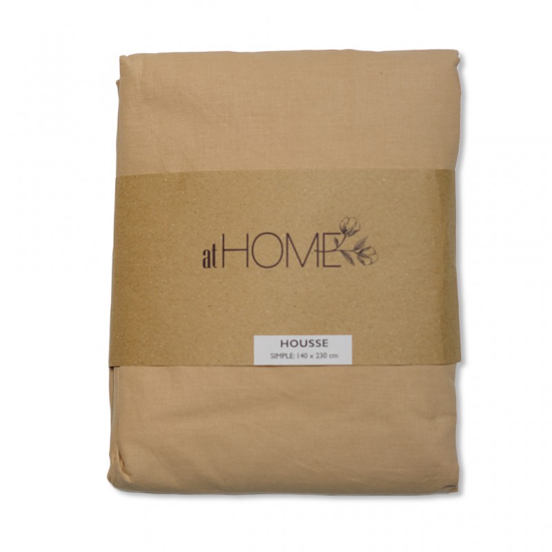 Fitted Sheet 110x190+20 cm Beige Fitted Sheet 110x190+20 cm Beige