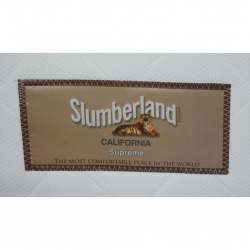 Slumberland California Supreme Double 140x200 cm White Border